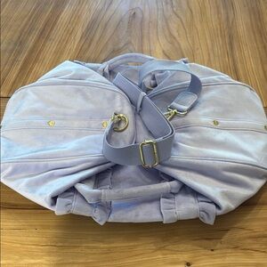 Stoney Clover Lane Purple Velvet Duffle